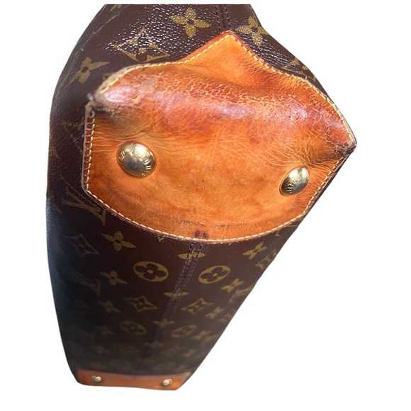 AUTHENTIC LOUIS VUITTON MONOGRAM WILSHIRE MM TOTE BAG. - Picture 14 of 15